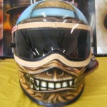 Dragster racing helmets for the webster motorsports team. 1 of 10