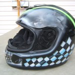 Dragster racing helmets for the webster motorsports team. 9 of 10